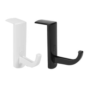[Vktech] Gaming Headset Bracket Universal Stick-On Headphone Holder for Home Office and Gaming Setup in Black