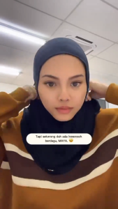 Inner Ninja Biasa Underscarves Hijab Anak Tudung Muslimah Scarf innerneck Cotton Premium