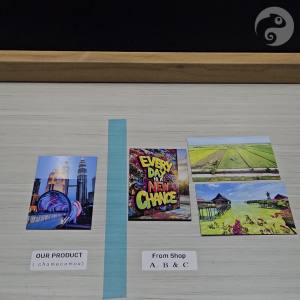 9cm x 6cm x 1mm Motivational Inspiration Quotes Fridge Magnet Waterproof & High Quality Magnet Peti Sejuk PART 1 MTV