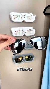 Little.Daisy98 ชั้นนวางแว่นตากันแดด พร้อมส่ง แว่นตาแบบติดผนัง ไม่ต้องเจาะผนัง