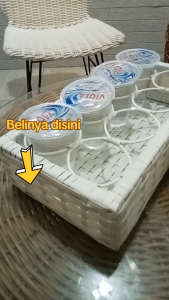 TEMPAT AQUA GELAS ROTAN: Desain Keranjang Gelas Unik & Fungsional