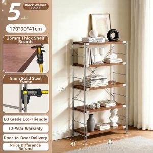 AMU·PIGGY | Vintage Style Radiator Shelf Multi-level Wooden Storage Rack
