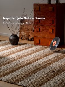 GUZHEN | Handwoven Retro & Wabi-Sabi Style Rug