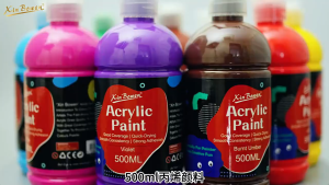 Acrylic Paint - 500ml Waterproof And Not Easy Fade Out Matte Paint