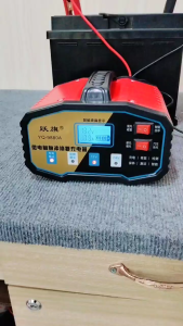 BỘ SẠC ẮC QUY THÔNG MINH YQ-9880A CHO BÌNH 4AH -200AH TỰ NHẬN BÌNH 12V VÀ 24V.