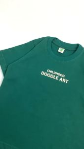 JEJEKIDSWEAR - T-shirt Oversize DOODLE MONSTER ASTRO SPACE LINE Childhood Doodle Art