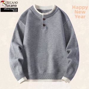 TUCANO | Two-in-One Red New Years Sweater Knit Top