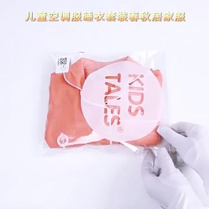 New Korean Style Children Clothing Home Clothes Children Air Conditioning Clothes Childrens Pajama Set Spring and Autumn Parent-Child Baby Pajamas Foreign Trade