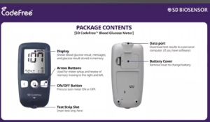 เครื่องตรวจน้ำตาล SD Code free เฉพาะเครื่องเปล่านำเข้าจากประเทศเกาหลีใต้ ซื้อวันนี้แถมกระเป๋าใส่เครื่องฟรี รับประกัน 3 ปีเปลี่ยนเครื่องใหม่