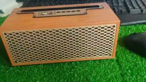 Loa Bluetooth không dây Xm-5h chất liệu gỗ đẹp sang trọng