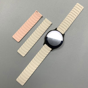 22mm 20mm Magnetic Band For Samsung Galaxy Watch 7 6 5Pro 4 3/Active 2/Gear S3 Silicone Loop Straps For AMAZFIT BALANCE 2 Correa