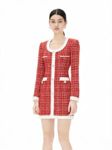 Chic Red Song Dress