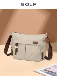GOLF MADAM | Light Weight Big Capacity Canvas Crossbody Bag