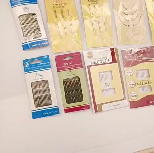 4Pcs Curved Sewing Needle Leather Craft Sewing Accessories Stitching Sewing Leathercraft Shoe Repair Tools Sewing Supplies NEW