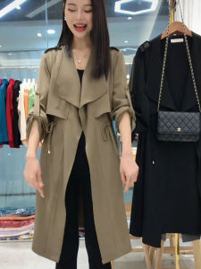Áo Kaki Nữ Dài Trung Bình