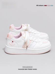Warrior | Casual Pink Thick Sole Sneakers