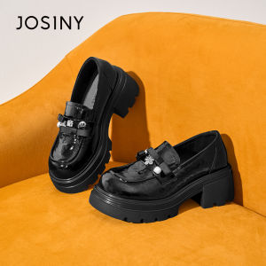 Josiny | Thick Sole Height-increasing Leather Shoes