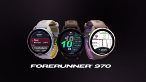 Garmin Forerunner 970 Running Smartwatch | Amoled Display | Durable Sapphire Lens | Titanium Bezel