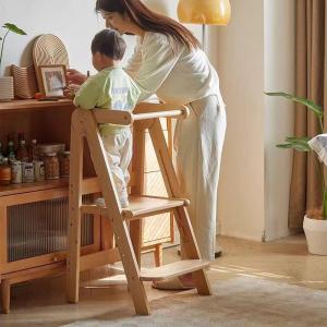 XianzhiWen | Foldable Child Reach Step Stool Learning Tower