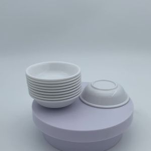 40Pcs/Set 2.83 Inch Saucer Plate Small Plate Saucer Charcuterie Dipping Sauce Bowls Seasoning Dish