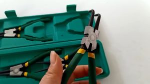 Hộp 4 chiếc Kìm mở phe trong phe ngoài Mũi cong mũi thẳng mũi đôi mũi đơn (kìm phanh)Mẫu 7inch