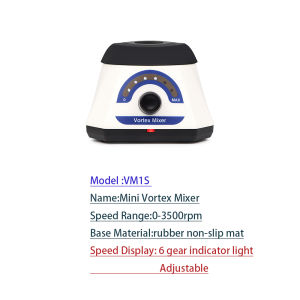Laboratory Mini Vortex Mixer 3500rpm Eectronic Blender Tattoo Ink Nails Polish Vortex Shaker High Quality Eccentric Swirl Mixer