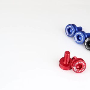 MUQZI 2pcs Crank Arm Fixing Bolt 8mm Hex Screws For Bicycle Square Hole Crankset Bottom Bracket