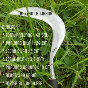 Sabit Baja Asli Super Tajam Cap Bintang 3 / Sabit Rumput Full Baja Super / Arit Madura Bintang 3 / Sabit Madura Asli / Arit Madura Tanpa Asah / Arit Rumput Baja Per Asli / Arit Baja Super Bagus / Arit Rumput Anti Rompal / Arit Pengaritan Jawa Timur