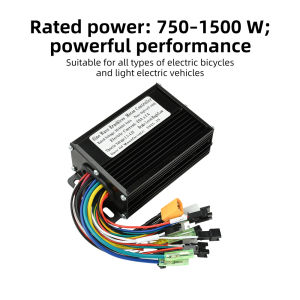Aideepen | 36V 48V 64V Sine Wave Brushless Motor Controller 750-1500W 30A For S866 V889 No.2 Protocol Meter Electric Scooter E-bike Repair