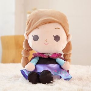 Disney Frozen Doll Elsa Anna Olaf Cartoon Cute Plush Doll for Kids Children Frozen 2 Girls Toy Gift–9 Inch