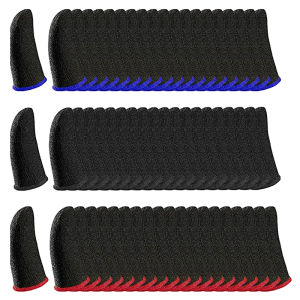 20/40pcs เกมถุงมือปลายนิ้วสําหรับ PUBG Mobile เกมหน้าจอสัมผัสนิ้วมือ Sweatproof Anti-SLIP หน้าจอสัมผัสถุงมือนิ้วมือ
