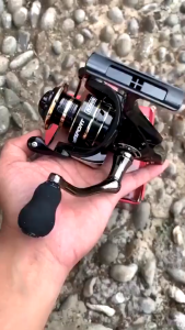 Shrimp reel Metal casting Reel Spool Spinning Reel 5.2:1 12GK Max Drag Power High Speed Saltwater Fishing Reel