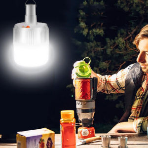 Lampu Gantung Bohlam LED Lamp Hanging Night Light USB 50W Oobest V-50 Putih