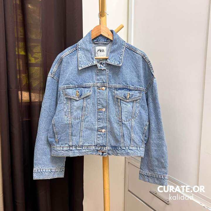 Jacket 2024 denim zara