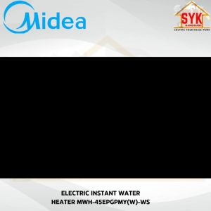 SYK Midea MWH-45EPGPMY(W)-WS Electric Instant Water Heater DC Pump House Appliances Mesin Air Panas Mandi