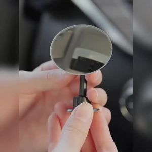 SEAMETAL 2 Chiếc HD Gương Phụ Ô Tô Điều Chỉnh 360 Độ Góc Rộng Lồi Chiếu Hậu Không Gọng Nội Thất Tạo Kiểu Phần