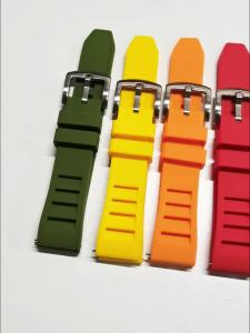 Soft Rubber Watch Strap for Seiko 20mm 22mm Waterproof for Richard Mille Diving Quick Release MenWomen Universal Sport Watchband
