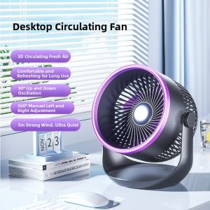 SENXUN | Quạt Mini Di Động Không Ồn USB