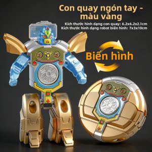 Đồ Chơi Giáo Dục Máy Chơi Giảm Stress Biến Hình Thành Chú Chó Cơ Khí