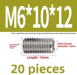 BAIRUITE | Threaded Connector for Protecting and Connecting