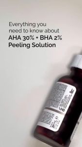 The Ordinary Aha Bha Peeling Face Scrubs Exfoliators Dark Spots Remover Whitening Anti Acne Treatment Brightening Serum Skin Care Product For Face