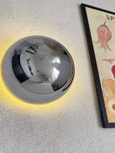 Modern Minimalist Touch Charging Lamp Corridor Bedroom Wall Lamp Nordic Style Iron Material LED Light Source for Living Room