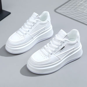 Sh701 New White Shoes Womens Easiest for Match Casual Shoes 2023 Spring and Summer Trends Student Shoes Increased Fashion Minimalist