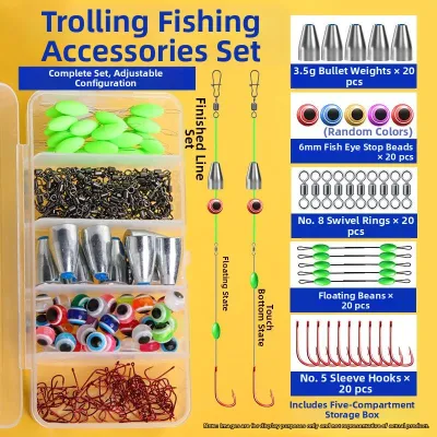 BAIXITANG | Autumn Winter Lure Fishing Accessories Set
