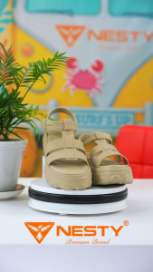 [NESTY NE31] - Dép Sandal Nữ Quai Ngang Nesty NE31 Đế Cao 6cm Thời Trang Êm Chân Thanh Lịch Dễ Phối