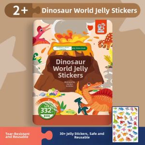 XIAOSHUGUOGUO | Educational Cartoon Stickers Book 0-6 Years