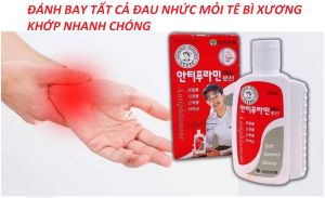 (Chính Hãng HÀN QUỐC) KEM BÔI KHÔNG CÒN ĐAU NHỨC MỎI TÊ BÌ CỔ TAY CHỈ SAU 2 PHÚT HẾT ĐAU NHỨC XƯƠNG KHỚP  lọ dầu có thiết kế tặng kèm con lăn massa 100g