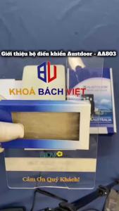 Bộ hộp điều khiển cửa cuốn Austdoor - Bo mạch AA803 - Khoá Bách Việt.