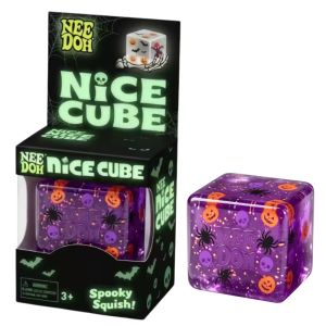 Schylling | NeeDoh Halloween Gifts Such As Spiders and Pumpkins. Sensory Toys for Relieving Stress. Soft Decompression Toys