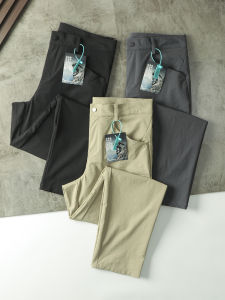 Quần Dài Thể Thao Nam Mùa Xuân Hè Thường Ngày Mỏng Co Giãn Nhẹ Thoáng Khí Chống Thấm Nước Chống Mài Mòn Quần Dài Leo Núi